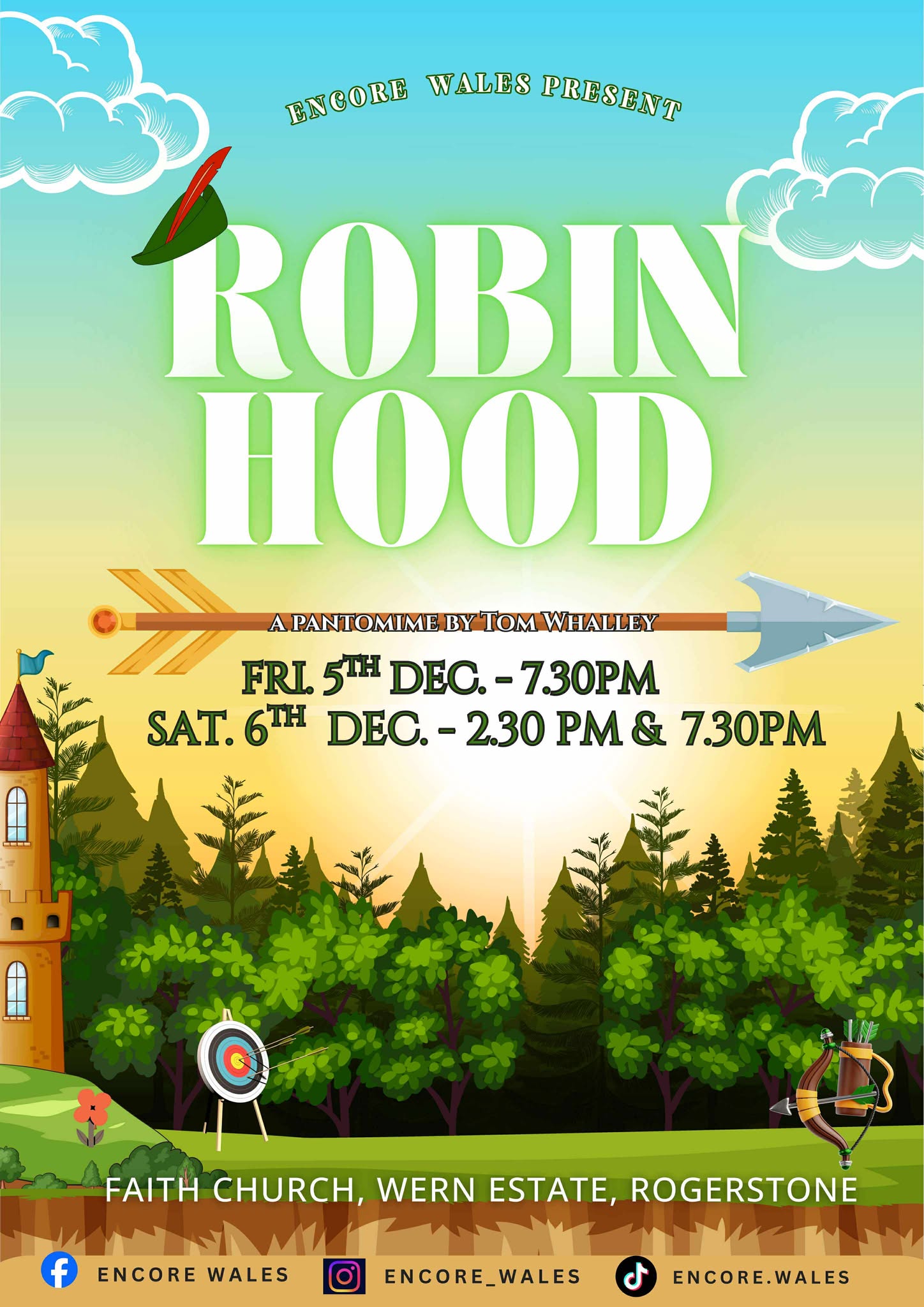 Robin Hood Pantomime Poster